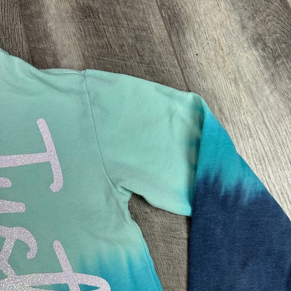 Justice Girls‎ Teal Ombre Hoodie